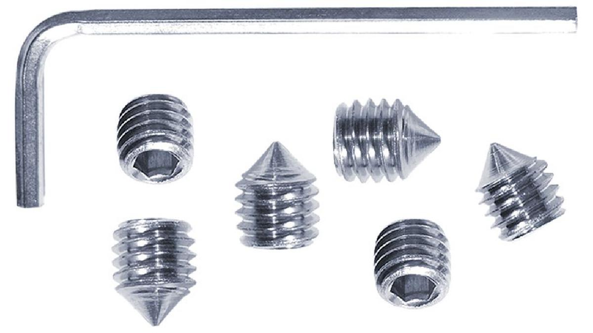 Simoni+Racing+Kit+de+montage+pour+pommeaux+-+Universel+-+6+Vis